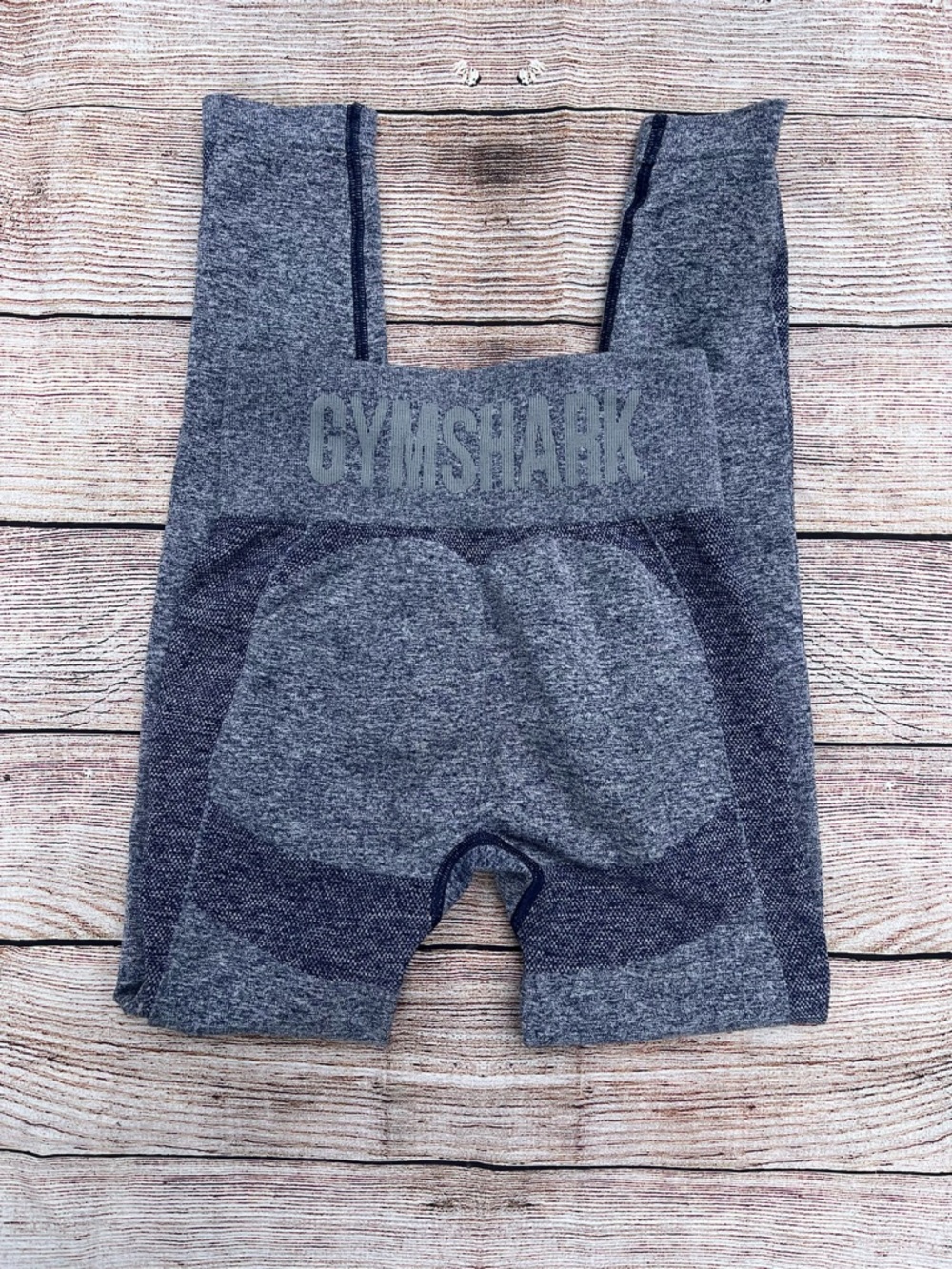 Gymshark Flex Navy Heather Performance Leggings